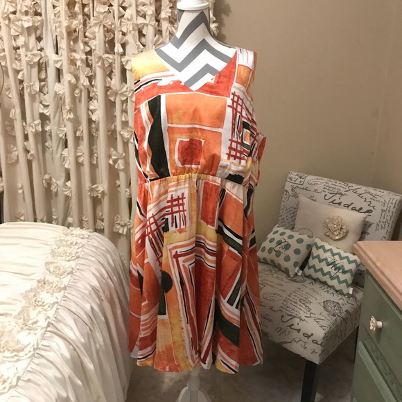 Lane Bryant sleeveless dress - Picture 2 of 7